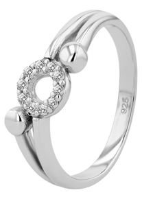 Adelia&acute;s Fingerring ADELIA&acute;S "Damen Ring aus 925 Silber mit Zirkonia" Gr. 58, silber, Fingerringe, Damen, 58, Silber 925 (Sterlingsilber), Fingerring