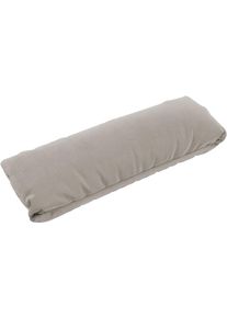 Dekokissen Musterring "JUSTB PM100, perfektes Komfort-Extra", beige (helltaupe, unifarben), B:74cm H:11cm L:25cm, Faserb&auml;llchen, Dekokissen_Sitzkissen_Kissenh&uuml;llen, Dekokissen, Ergonomische Unterst&uuml;tzung, passender Look & Musterring-Garantie