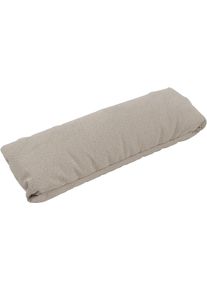 Dekokissen Musterring "JUSTB PM100, perfektes Komfort-Extra", beige (hellsand, meliert unifarben), B:74cm H:11cm L:25cm, Faserb&auml;llchen, Dekokissen_Sitzkissen_Kissenh&uuml;llen, Dekokissen, Ergonomische Unterst&uuml;tzung, passender Look & Musterring-Garantie