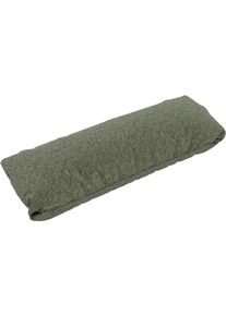 Dekokissen Musterring "JUSTB PM100, perfektes Komfort-Extra", gr&uuml;n (salbei, oliv, meliert unifarben), B:84cm H:11cm L:25cm, Faserb&auml;llchen, Dekokissen_Sitzkissen_Kissenh&uuml;llen, Dekokissen, Ergonomische Unterst&uuml;tzung, passender Look & Musterring-Garantie