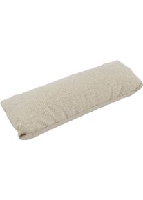 Dekokissen Musterring "JUSTB PM100, perfektes Komfort-Extra", beige (warm nature, meliert unifarben), B:74cm H:11cm L:25cm, Faserb&auml;llchen, Dekokissen_Sitzkissen_Kissenh&uuml;llen, Dekokissen, Ergonomische Unterst&uuml;tzung, passender Look & Musterring-Garantie