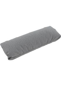 Dekokissen Musterring "JUSTB PM100, perfektes Komfort-Extra", grau (silber, grau, meliert unifarben), B:84cm H:11cm L:25cm, Faserb&auml;llchen, Dekokissen_Sitzkissen_Kissenh&uuml;llen, Dekokissen, Ergonomische Unterst&uuml;tzung, passender Look & Musterring-Garantie