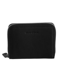 Geldb&ouml;rse, Damen, schwarz, Leder, MARC O'POLO ACCESSORIES, Basic, Kleinlederwaren Geldb&ouml;rse, Geldbeutel, Money Pocket, Portemonnaie mit Logoschriftzug