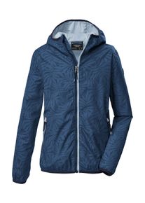 Funktionsjacke Killtec "KOS 163 GRLS JCKT", Kinder, Gr. 152, dunkelblau, Obermaterial: 100% Polyester.Futter: 100% Polyester, Jacken Funktionsjacke, Leichte, wasserdichte M&auml;dchenjacke mit reflektierenden Elementen