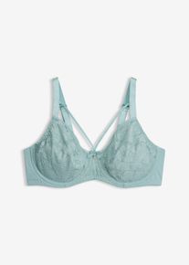 Minimizer-BH med fin spets - gr&ouml;n - storlek 95C - bonprix
