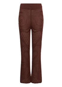Stoffhose Soaked in Luxury "Strickhose SLBarb", Damen, Gr. XL, N-Gr, braun (braun stone), Obermaterial: 75% Baumwolle CO. 25% Polyester PES., Hosen Stoffhose