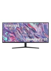 Samsung LED-Monitor "ViewFinity S5 S34C500GAU", Energieeffizienz: G, schwarz, B:94,4cm H:43,4cm T:15cm, Monitore, LED-Monitor