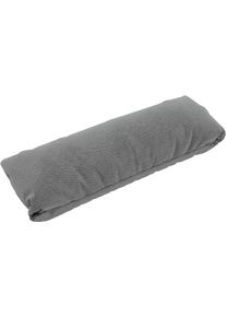 Dekokissen Musterring "JUSTB PM100, perfektes Komfort-Extra", grau (grau, unifarben), B:84cm H:11cm L:25cm, Faserb&auml;llchen, Dekokissen_Sitzkissen_Kissenh&uuml;llen, Dekokissen, Ergonomische Unterst&uuml;tzung, passender Look & Musterring-Garantie