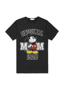Disney Unisex volwassen origineel Mickey Mouse T-shirt uit 1928 (Zwart)