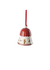 Villeroy & Boch Weihnachtsfigur VILLEROY & BOCH "Glocke Toy's Deligth Decoration &oslash; 5,4 cm bunt", bunt, Dekofiguren, Weihnachtsfigur