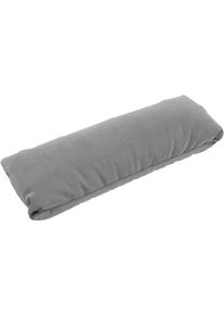 Dekokissen Musterring "JUSTB PM100, perfektes Komfort-Extra", grau (schwarz, platin, unifarben), B:74cm H:11cm L:25cm, Faserb&auml;llchen, Dekokissen_Sitzkissen_Kissenh&uuml;llen, Dekokissen, Ergonomische Unterst&uuml;tzung, passender Look & Musterring-Garantie