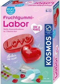 Experimentierkasten Kosmos "Fun Science Fruchtgummi Labor Love & Hearts", wei&szlig;, neutral, Experimentierk&auml;sten, Kinder, Experimentierkasten, Made in Germany