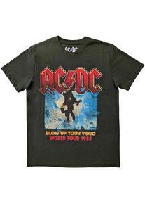 AC/DC Unisex volwassene Blow Up Your Video T-Shirt (Groen)