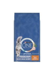 Purina ONE Croquettes pour Chat St&eacute;rilis&eacute; au Poulet 7,5 kg