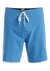 Boardshorts Quiksilver "Original Scallop 18", Herren, Gr. 28(XS), blau (coronet blau), Obermaterial: 92% Polyester, 8% Elasthan., Hosen Boardshorts