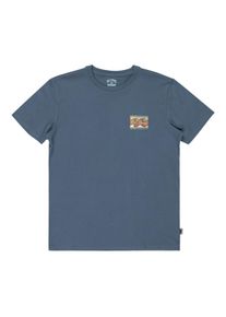 T-Shirt Billabong "Crayon Wave", Jungen, Gr. M, slate blau, Obermaterial: 100% Baumwolle., Shirts T-Shirt