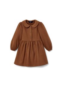 Tchibo - Kleinkind Webkleid - M&auml;dchen - Gr. 122/128 - cognac