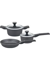 Topf-Set GSW "Easy Click", schwarz, T&ouml;pfe, Topf-Set, Induktion