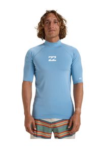 Rash Guard Billabong "Waves All Day", Herren, Gr. XL, blau (sky blau), Obermaterial:85% Polyester, 15% Elasthan., Shirts Rash Guard