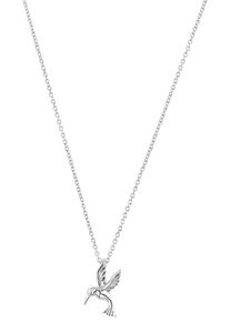 Kette mit Anh&auml;nger Amor "Kolibri", silber (silberfarben), Halsketten, Damen, Silber 925 (Sterlingsilber), L: 45 B: 1mm, Kette mit Anh&auml;nger, B:1mm