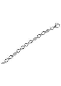 Adelia&acute;s Gliederkette ADELIA&acute;S "Damen Halskette &iquest; Unendlichkeitszeichen aus 925 Silber 45 cm" Gr. 45, silber, Halsketten, Damen, Blacklist, Gliederkette