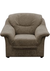 Sessel OTTO HOME "Nyborg Sitzbreite 48 cm, mittelfester Sitzkomfort", espresso, B:98cm H:84cm T:82cm, 100% Polyester, Sessel, Sessel, aus haustierfreundlichem Pet Friendly Bezug