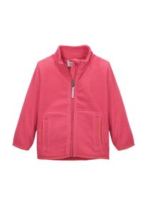 Fleecejacke "FIOS 1 MNS FLC JCKT", Kinder, Gr. 98/104, pink, Obermaterial: 100% Polyester, FIRST INSTINCT BY Killtec, Jacken Fleecejacke, Fleecejacke mit Streifen, Kinnschutz, Namensetikett, Taschen