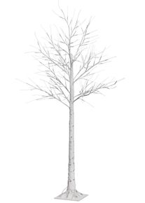 LED Baum Bonetti "Weihnachtsdeko", wei&szlig; (wei&szlig; matt), H:120cm, Leuchten, LED Baum, Beleuchteter Deko-Baum in Birkenoptik, H&ouml;he ca. 120 cm