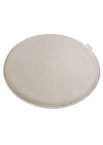 Stuhlkissen Apelt "Tyrol", natur, unifarben, B:34cm H:5cm L:34cm, Polyester, Dekokissen_Sitzkissen_Kissenh&uuml;llen, Stuhlkissen, Schaumstoffplatte