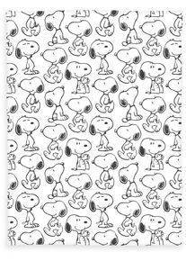 Wohndecke PEANUTS "PEANUTS", bunt (wei&szlig;), B:150cm L:200cm, Polyester, Wohndecken, Wohndecke, cooles Motiv