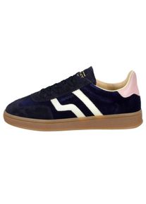 Sneaker Gant "Sneaker Cuzima", Damen, Gr. 41, blau (dunkelblau), Obermaterial: 100% Rindveloursleder CVL., Schuhe Sneaker