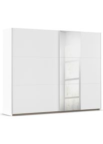 Schwebet&uuml;renschrank Rauch "Kleiderschrank Schrank Garderobe AURELIO", wei&szlig; (alpinwei&szlig;), B:261cm H:210cm T:59cm, Holzwerkstoff, Schr&auml;nke, Schwebet&uuml;renschrank, zeitloses Design, viele Farben, Breiten 175/218/261 cm MADE IN GERMANY