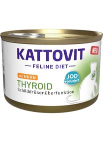 Kattovit Feline Thyroid mit Huhn 185g
