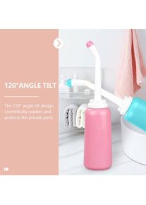 2Pcs Women Private Part Cleaner Handheld Portable Vagina Douche Cleaner Safe Tpe Material for Personal Hygiene Breastfeeding