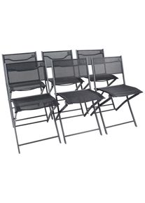 Gardenson , Schwarz , Metall, Textil , 45x79x46 cm , klappbar, UV-best&auml;ndig, regenabweisend, abwischbar ,