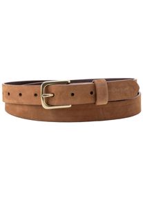 Levi's Lederg&uuml;rtel LEVI'S "NEWNARROW", Damen, Gr. 11,5, braun (tan), Rindsleder, unifarben, G&uuml;rtel Lederg&uuml;rtel, Unisex
