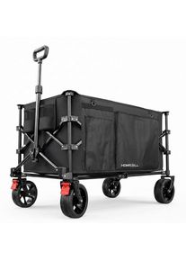 Modante Bollerwagen, Schwarz, Metall, Textil, 92x56x106 cm, Freizeit & Co, Gartenspielzeug, Bollerwagen