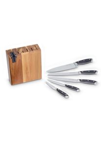 ECHTWERK , Braun, Schwarz, Edelstahlfarben , Metall , 9.5x36.4x24.5 cm , ergonomischer Griff ,
