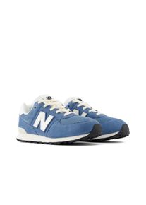 Sneaker New Balance "574", M&auml;dchen, Gr. 36, heron blau, sea salt, Leder, Textil, Schuhe Sneaker
