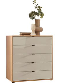 Schubkastenkommode Wiemann "Cardiff Sideboard, W&auml;scheschrank, teilmassiv Erle, mit Schubladen", beige (braun), B:80cm, Sideboards, Schubkastenkommode, Schubk&auml;sten inklusive Selbsteinzug und D&auml;mpfung