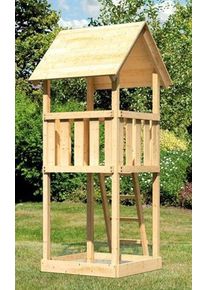 Spielturm Konifera "Rosie A", beige (natur), Spielt&uuml;rme, KinderB:107cm H:291cm T:107cm, Holzwerkstoff, Spielturm, BxTxH: 107x107x291 cm, B:107cm H:291cm T:107cm