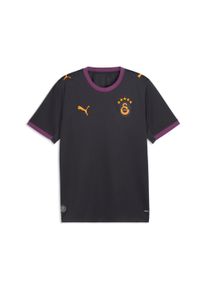 Fu&szlig;balltrikot Puma "GSK AWAY JERSEY REPLICA", Herren, Gr. XL, flat schwarz gray, plum wine, Web, Obermaterial: 100% Polyester, unifarben, regular fit normal, Rundhals, Trikots Fu&szlig;balltrikot, mit Rundhals, Kurzarmdesign, atmungsaktives Material, schnelltrocknend