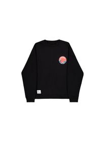 Sweater Alpha Industries "Japan Wave Warrior Sweatshirt", Herren, Gr. M, schwarz, Obermaterial: 70% Baumwolle, 30% Polyester, normal, Sweatshirts Sweater