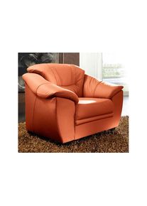 Sit & More Sessel SIT & MORE "Top Savona", orange (terrakotta), B:103cm H:90cm T:90cm, Sessel, Sessel, inklusive Federkern