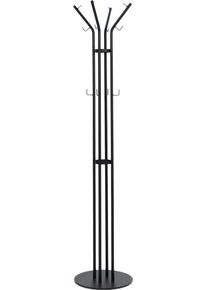 Garderobenst&auml;nder SPINDER DESIGN "CHARLY freistehende Garderobe", schwarz, B:40cm H:170cm T:40cm, Stahl, Garderobenst&auml;nder, Garderobenst&auml;nder