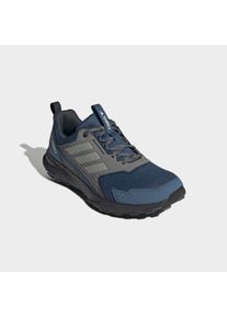 Trailrunningschuh adidas terrex "TRACEFINDER", Herren, Gr. 48, grau (wonder steel, grau three, carbon), Textil, Schuhe Trailrunningschuh, Trail-Runningschuhe