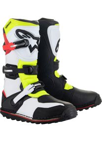 Alpinestars Tech T S23, boots , color: Black/Grey/Neon-Red , size: 6 US