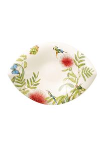 Villeroy & Boch Schale VILLEROY & BOCH "Blattschale Amazonia 47 x 38 bunt", bunt, Sch&uuml;sseln, Schale