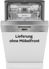 Miele teilintegrierbarer Geschirrsp&uuml;ler "G 5540 SCi SL Active", Energieeffizienz: E, silber (edelstahl), B:45cm H:81cm T:57cm, Geschirrsp&uuml;ler, teilintegrierbarer Geschirrsp&uuml;ler