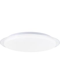 BRELIGHT LED Wandleuchte "Vittoria", wei&szlig;, &Oslash; 57cm H: 8cm, 1 Stk., Leuchten, D 57 cm, 3800 lm, 3000-6500 K, CCT, dimmbar, wei&szlig;, LED Wandleuchte